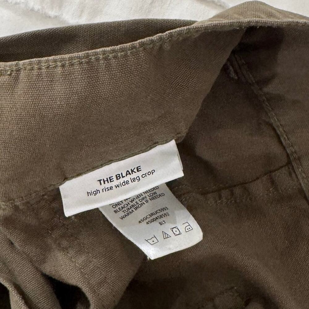 Joe’s Jeans Blake High Rise Crop Pants Olive Green Women’s 25 Utility Gorpcore - Picture 10 of 16